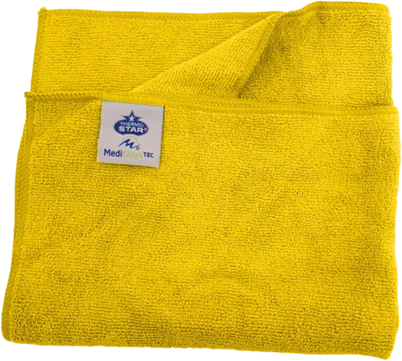 Panno microfibra giallo